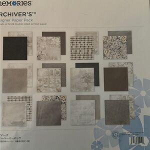 Creative Memoriez Archiver's Designer Paper Pack